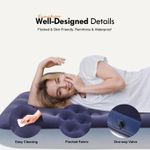 product_image_name-ShebSheb-Single Size Air Mattress Inflatable Bed, Blow Up Mattress Camping Sleeping Pad (Pump Not Included)-4