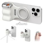 Generic Magnetic Smartphone Camera Grip Handle with Detachable Bluetooth Remote Shutter - image 3
