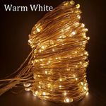 product_image_name-Generic-LBQ 3*3m 300 LED Curtain String Fairy Lights USB Indoor and Outdoor with Remote Control--Warm White Light-5