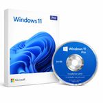 Microsoft Windows 11 Professional 64Bit OEM DVD  Full Package, Lifetime Activation  For one PC