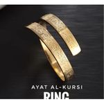 product_image_name-Freshie-Stainless steel gold-plated with titanium steel cross open men and women ring Islamic Muslim ring-1