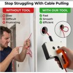 Generic High-efficiency cable pulling tool – multi-functional wire puller