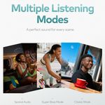 Itel  BudsGo 13mm Deep Bass Earbuds Glossy Design ENC Clear Calls Buds Go - Aether Black - image 3