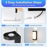Generic High Brightness 25W IP65 Waterproof Garden Lamp Exterior Wall Lamp - image 5