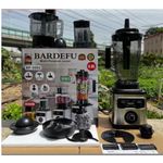 product_image_name-BARDEFU-8 in 1 Commercial Professional High Power Multi Purpose 9500W Blender- Black/Silver -4L-2