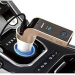 AD Multifunctional Car Charger, with Bluetooth and FM - Multicolour - image 2