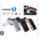 AD Multifunctional Car Charger, with Bluetooth and FM - Multicolour - image 3