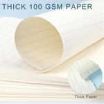 Generic A5 Refill Paper, 6 Hole Filler Inserts - 135 Sheets (270 Pages) - image 3