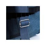 Fashion Multifunction Student Document Briefcase Backpack - Navy Blue - image 5