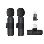 product_image_name-Generic-K9 Wireless Lavalier Lapel Clip-On Microphone-Black-1