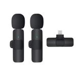 product_image_name-Generic-K9 Wireless Lavalier Lapel Clip-On Microphone-Black-5