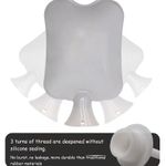 product_image_name-Generic-2L Hot Water Bottle With Cover  - Cuddly Soft Fur Cover ,  Hand Warmer for Children and Adults, Pain Relief (Grey)-2