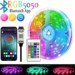 product_image_name-Generic-LED Strip Light RGB 5V Remote Control For Party -15M-1