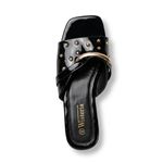 Fashion Ladies slippers- black