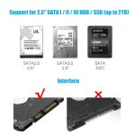 Generic External Hard Drive Disk Storage Devices 2.5'' USB 3.0 SATA High Speed 2TB Box - image 6