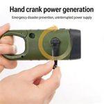Generic ASCENT Solar & Hand-Crank Emergency Flashlight-Rechargeable, Bright for Outdoor & Disaster Preparedness - image 3