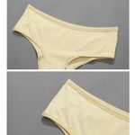 product_image_name-Fashion-Women's Cotton Panties Plus Size 50-70KG High-Cut Full Coverage Briefs Stretch Cool Underwear for Women 3 Pieces Pack-6