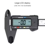 Generic 150mm electronic digital Calipers, carbon fiber dial, vernier caliper, micrometer, measuring tool, digital ruler - image 4