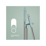 product_image_name-Generic-Household Broom Dustpan Set Soft Bristle Broom + Dustpan + Floor Squeegee Tools Set - Blue-7