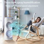 product_image_name-Generic-Three-hole large spray double-head humidification fan-with remote control air conditioning table fan-3 In 1 Portable Rechargeable Air Cooler Humidifier Fan-5