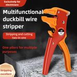 Generic Multi-functional duckbill wire s-tripper, wire s-tripper, eagle beak wire s-tripper - image 8