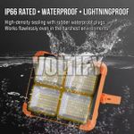 Generic Voltify Solar LED Flood Light – High Power Outdoor Rechargeable Work Light for Camping & Security - image 2