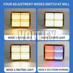 Generic Voltify Solar LED Flood Light – High Power Outdoor Rechargeable Work Light for Camping & Security - image 7