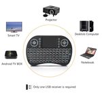 product_image_name-Generic-I8 Mini Wireless Keyboard with RGB Backlight, 2.4GHz Wireless Mouse, Touchpad on Keys, Portable Version, Android TV Box-4
