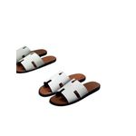 product_image_name-Fashion-Men's Casual Catchy Leather Strap-White/Brown-1
