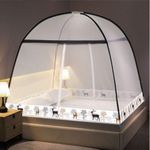 Generic Folding Mosquito Net with Stand, Bed Curtain,Adults,1.8m