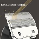 product_image_name-TOUPHY-Rechargeable Hair Clipper/Hair Trimmer/Shaving Machine - Silver-3