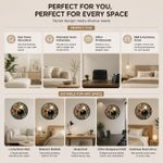 Generic Luxury Silent Wall Clock 8 inches (20 cm) – Modern Minimalist Decor - image 2