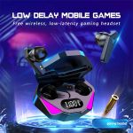 Generic Techlife's new X15 Bluetooth gaming headset with LED display, ultra-low latency, and dual-mode noise cancellation - image 7