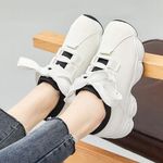 product_image_name-Fashion-Women's Casual Shoes Running Sneakers Ladies Breathable Antiskid For Sports Walking Outdoor - White - EU 40-4