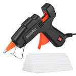 product_image_name-Finder-Mini Hot Melt Glue Gun + Free 50pcs Glue Sticks - 20W - Black-2