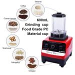SILVER CREST 2L Industrial 8500W Food Crusher Blender With 2 Jar - Black/Red