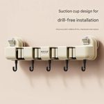 product_image_name-Generic-Bathroom mop storage rack, wall-mounted mop clip holder, hook shelf-5