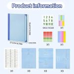 Generic Accordion File Organizer Manila Pocket Document Folder for Passports, Birth Certificates & Important Papers, Office & Home Storage