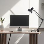 Generic Modern Adjustable LED Desk Lamp – Black - image 2