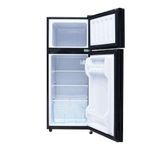 Nasco NASF2-11FL-B-Double Door Refrigerator-86 liters-Black - image 5