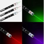 Generic 3PCS Laser Pen,Powerful Green Laser Pointer Pen,Red Light Pointer Teaching Demonstration Laser Light,Laser Pointer for Cats and Dogs-Green,Red ,Purple - image 7