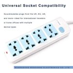 AD Universal 4 Way Extension Board - White - image 2