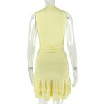 Fashion Mini hollow A shape dress - image 3