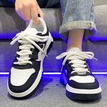 product_image_name-Generic-Fashion Men's  Casual Shoes Fashion Sneakers -  Black/White - EU 44-3