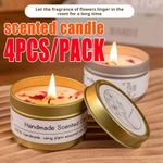 Common Projects C2068--4 Pieces Petal Candle Aromatherapy