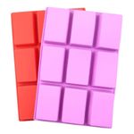 Generic Silicone Soap Mold - 9  Cavity Rectangular - image 4