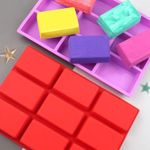 Generic Silicone Soap Mold - 9  Cavity Rectangular - image 5