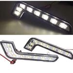 Generic 8 LED Daytime Running Lights for Cars (DRL)