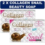 product_image_name-Aichun Beauty-2 x Collagen Snail Beauty Soap – 100 g-1