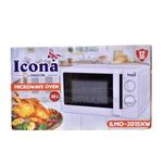 product_image_name-ICONA-White and Black 20L Microwave – 2015XW-2